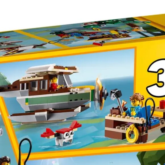 Lego Brand New Creator 3in1 Riverside Houseboat 31093 - Picture 5 of 10